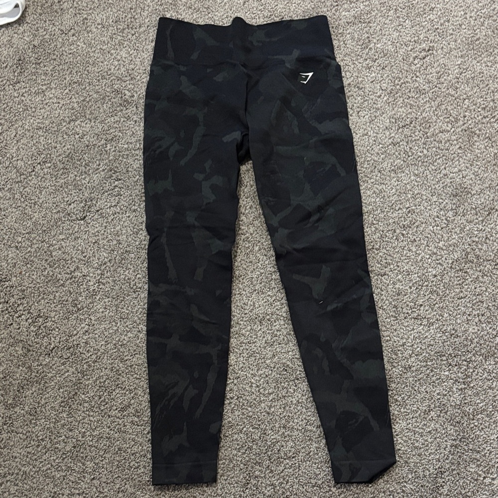 Black Camouflage Leggings